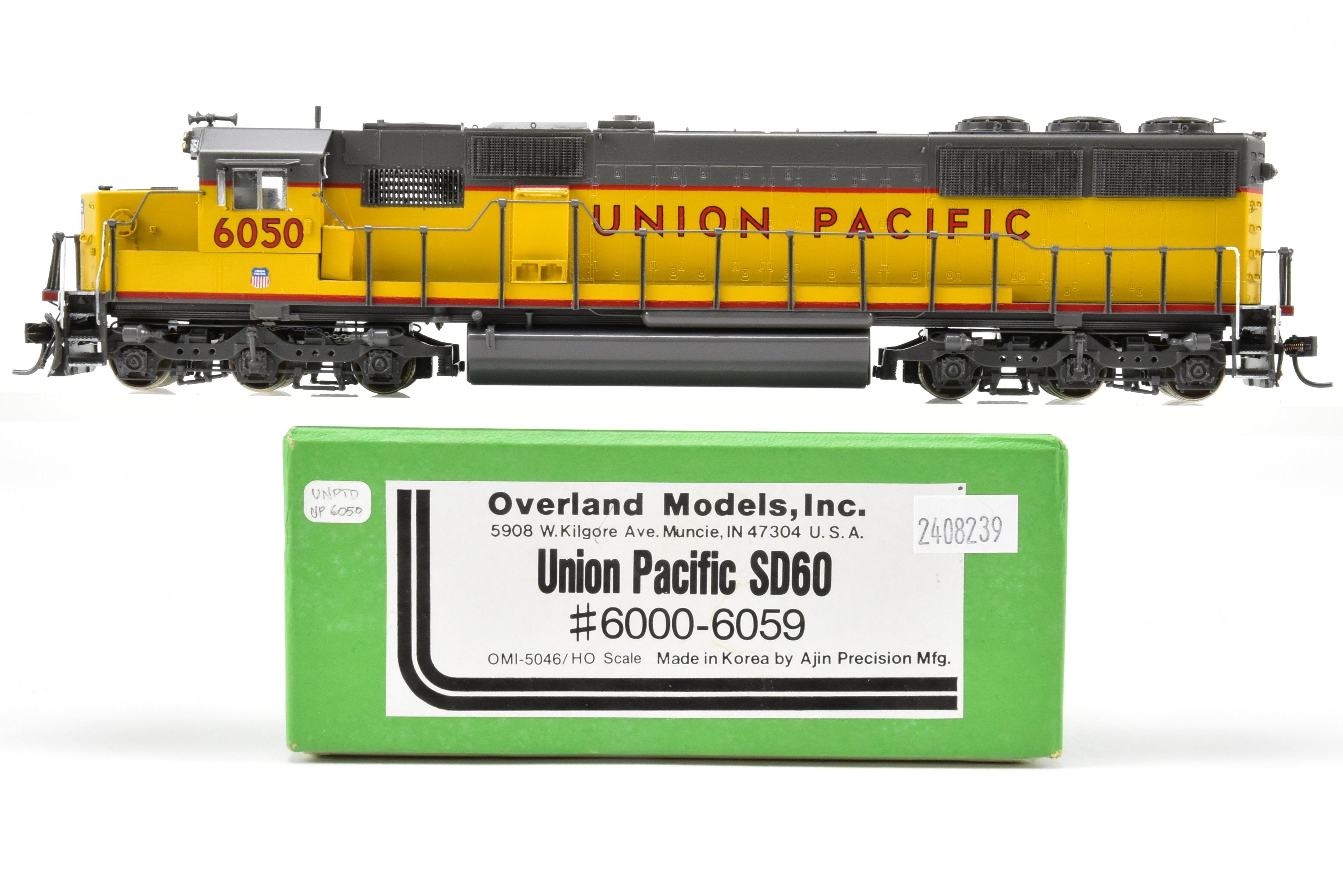 HO Brass OMI - Overland Models, Inc. UP - Union Pacific EMD SD60