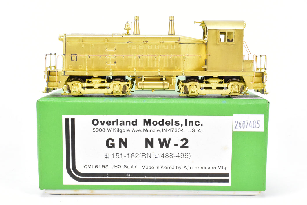 HO Brass OMI - Overland Models Inc. GN - Great Northern EMD NW-2