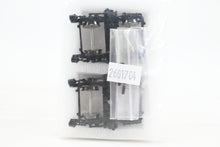Load image into Gallery viewer, HO Brass Railway Classics MILW - Milwaukee Road Nystrom 7' Wheelbase Trucks 1947-55 Era FP Black MULTIPLE PAIRS AVAILABLE
