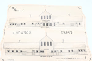 HOn3 Model Masterpieces No. 107  D&RGW - Denver & Rio Grande Western Durango Depot Kit