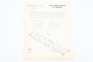 HOn3 Model Masterpieces No. 120  D&RGW - Denver & Rio Grande Western Durango 65' Turntable Kit
