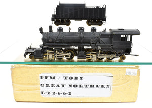 HO Brass CON PFM - United GN - Great Northern L-2 Class 2-6-6-2 Crown Model Painted Unlettered ReBoxx