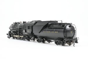 HO Brass PSC - Precision Scale Co. B&O - Baltimore & Ohio Q-4 2-8-2 Mikado Factory Painted No. 421