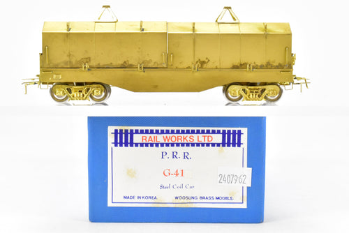 HO Brass Railworks PRR - Pennsylvania Railroad G-41 Steel Coil Car