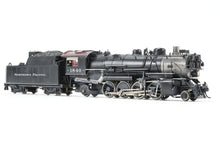 Load image into Gallery viewer, HO Brass NWSL - NorthWest Short Line NP - Northern Pacific W-5 2-8-2 Mikado Custom Painted and Weathered No. 1840 w/Can Motor &amp; Backhead
