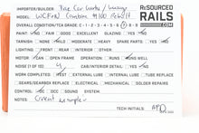 Load image into Gallery viewer, O Brass The Car Works WCF&amp;N - Waterloo Cedar Falls and Northern Combine No. 100 (Re-Built)
