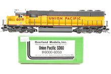 Load image into Gallery viewer, HO Brass OMI - Overland Models, Inc. UP - Union Pacific EMD SD60 Custom Painted No. 6019
