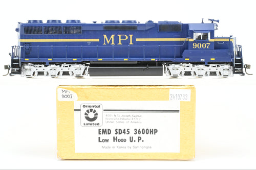 HO Brass Oriental Limited MPI - Motive Power International EMD SD45 3600 HP Low Hood U. P. Custom Painted No. 9007