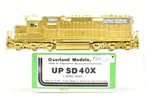 HO Brass OMI - Overland Models Inc. UP - Union Pacific EMD SD40X Nos. 3040-3045 W/Flared Radiators