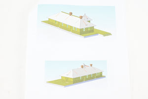 HOn3 Narrow Gauge Colorado #050616 RGS - Rio Grande Southern Placerville Station Depot Kit