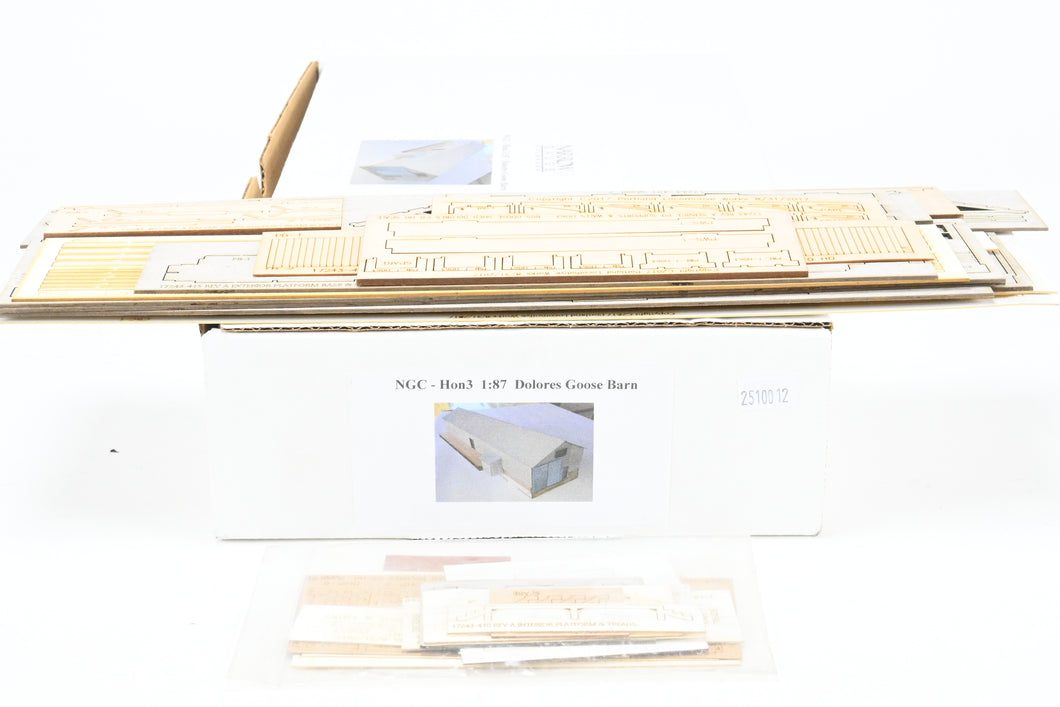 HOn3 Narrow Gauge Colorado RGS - Rio Grande Southern Dolores Goose Barn Kit