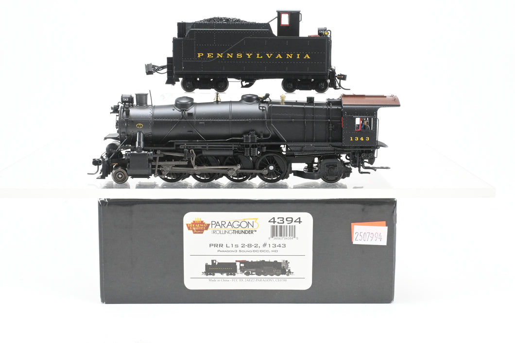 HO BLI - Broadway Limited Imports PRR – Pennsylvania Railroad L1s 2-8-2 Mikado Postwar Version FP No. 1343 Paragon3 DCC and Sound