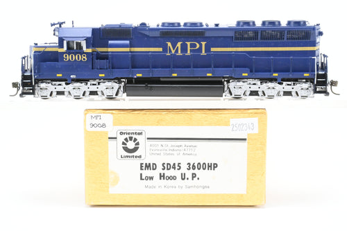 HO Brass Oriental Limited MPI - Motive Power International EMD SD45 3600 HP Low Hood U. P. Custom Painted No. 9008