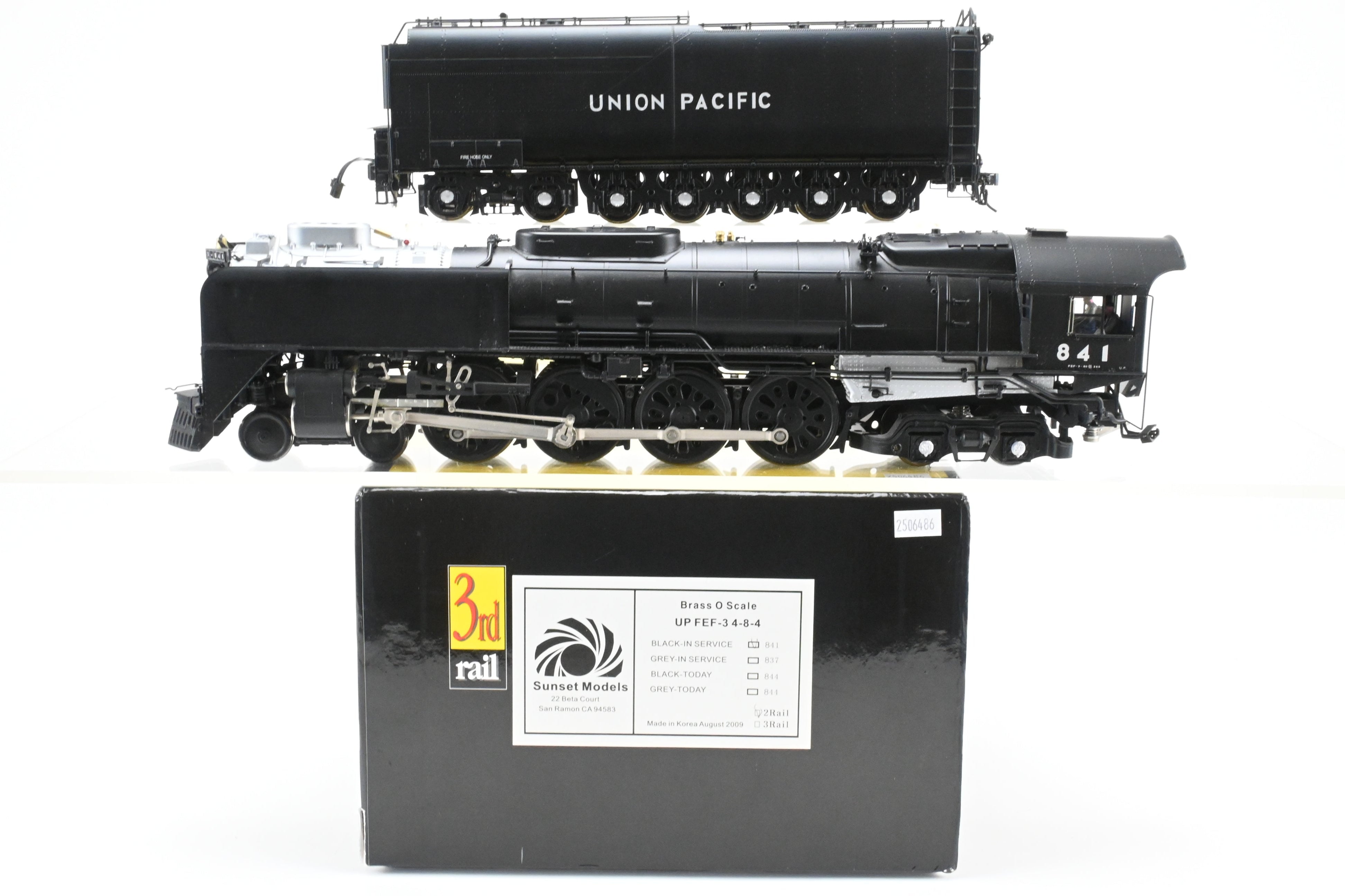 O Brass Sunset Models Third Rail UP - Union Pacific FEF-3