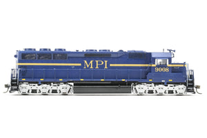 HO Brass Oriental Limited MPI - Motive Power International EMD SD45 3600 HP Low Hood U. P. Custom Painted No. 9008