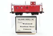 Load image into Gallery viewer, HO Brass Hallmark Models WAB - Wabash Standard Steel Caboose Custom Painted
