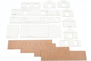 HOn3 Narrow Gauge Colorado #081414 RGS - Rio Grande Southern Placerville Flour and Feed Warehouse B Kit