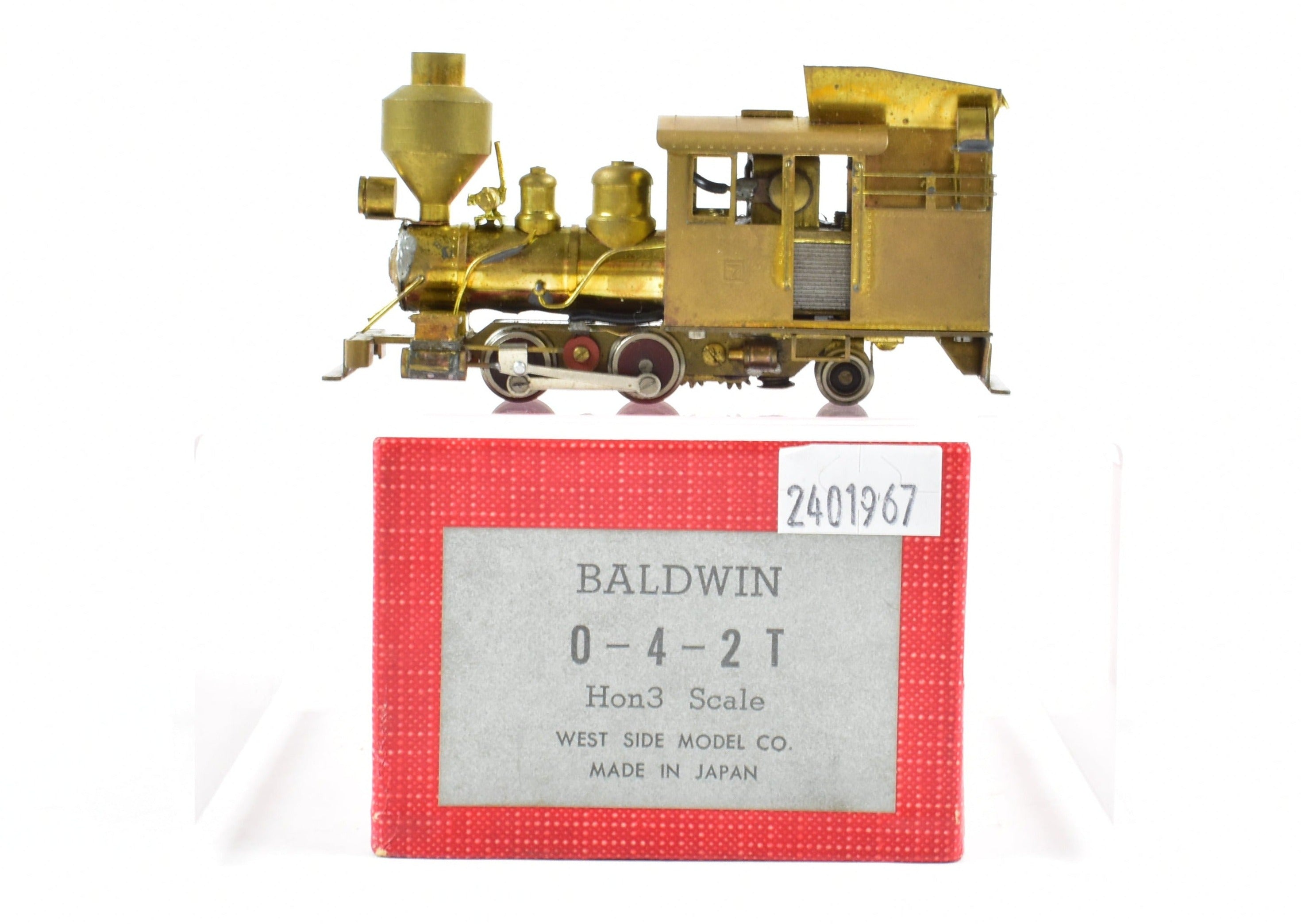 Mount Vernon ペン立て Baldwin Brass製 HOn3 Brass Westside Model Co. Various Roads Baldwin 0-4-2T