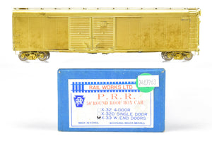 HO Brass Railworks P.R.R. - Pennsylvania Railroad X-33 50' Round Roof Box Car W/End Doors