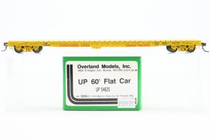HO Brass CON OMI - Overland Models, Inc. UP - Union Pacific 60' Flat Car FP No. 54625