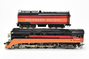 HO Brass Max Gray SP - Southern Pacific Class GS-4 4-8-4 Skirted CP Daylight #4454