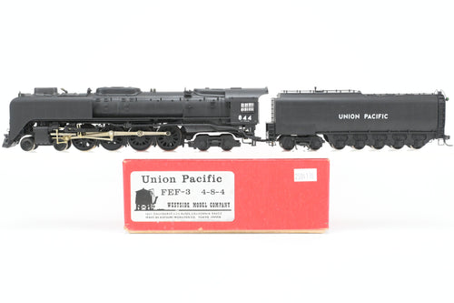 HO Brass Westside Model Co. UP - Union Pacific Class FEF-3 4-8-4 Custom painted No. 844