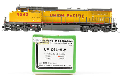 HO Brass OMI - Overland Models, Inc. UP - Union Pacific GE C41-8W FP w/lights #9540