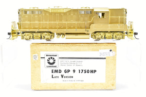 HO Brass Oriental Limited Various Roads EMD GP9 1750 HP Late Version w/48" Fans and Dynamic Brakes