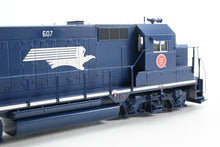 Load image into Gallery viewer, HO Athearn "Ready To Roll” T&amp;P - Texas &amp; Pacific and MP - Missouri Pacific EMD GP35 FP No. 607 w/ Custom Details
