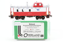 Load image into Gallery viewer, HO Brass OMI - Overland Models, Inc. WAB - Wabash Streamlined Cupola Caboose FP No. 2813
