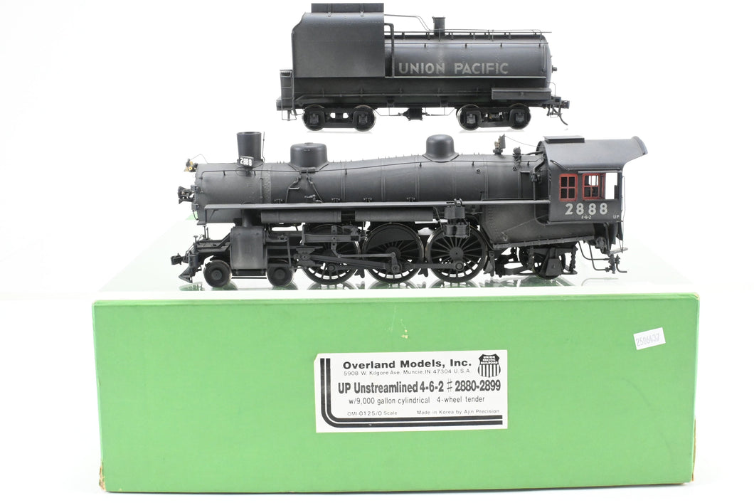 O Brass OMI - Overland Models, Inc. UP - Union Pacific 4-6-2 Unstreamlined Custom Painted & Weathered No. 2888