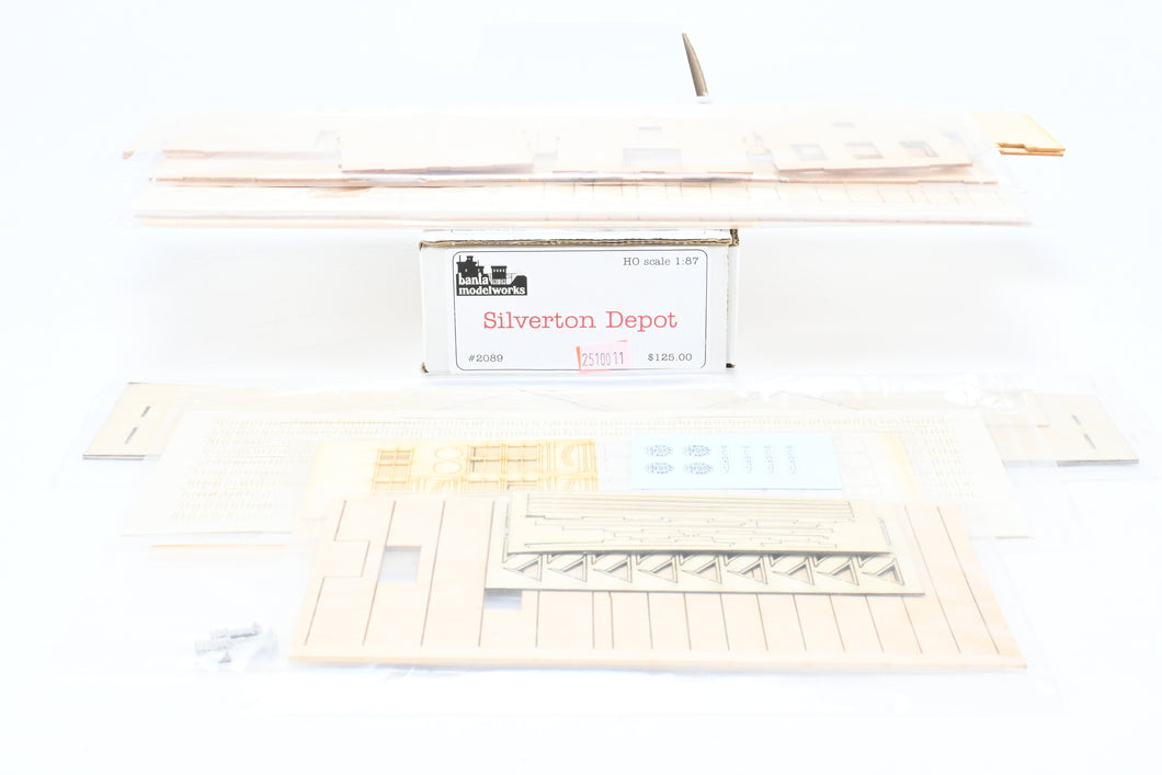 HOn3 Banta Model Works #2089 D&RGW - Denver & Rio Grande Western Silverton Depot Kit