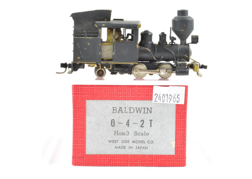 HOn3 Brass Westside Model Co. Various Roads Baldwin 0-4-2T custom painted