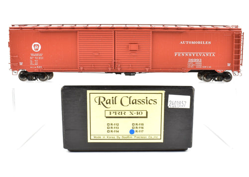 HO Brass Rail Classics PRR - Pennsylvania Railroad X-40 Boxcar FP No. 36993