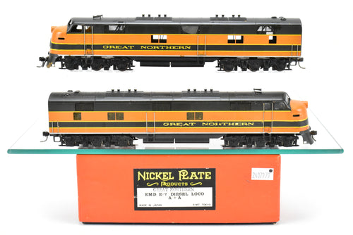HO Brass NPP - Nickel Plate Products GN - Great Northern EMD E-7A/A Set FP 1 Pwd 1 Non Pwd