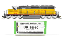 Load image into Gallery viewer, HO Brass OMI - Overland Models Inc. UP - Union Pacific EMD SD40 Nos. 3083 - 3122 CP #3110 w/Slogan &quot;Dependable Transportation&quot;
