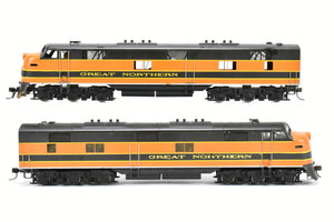 HO Brass NPP - Nickel Plate Products GN - Great Northern EMD E-7A/A Set FP