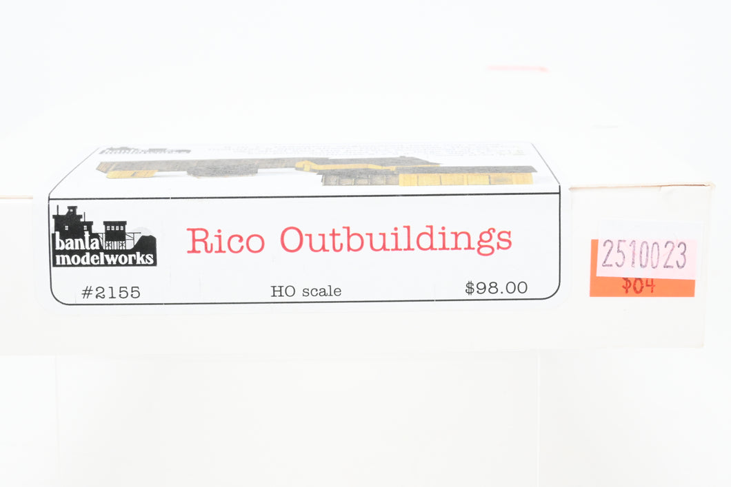 HOn3 Banta Model Works #2155 RGS - Rio Grande Southern Rico Outbuildings Kit