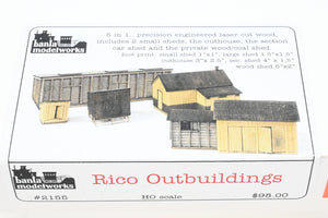 HOn3 Banta Model Works #2155 RGS - Rio Grande Southern Rico Outbuildings Kit