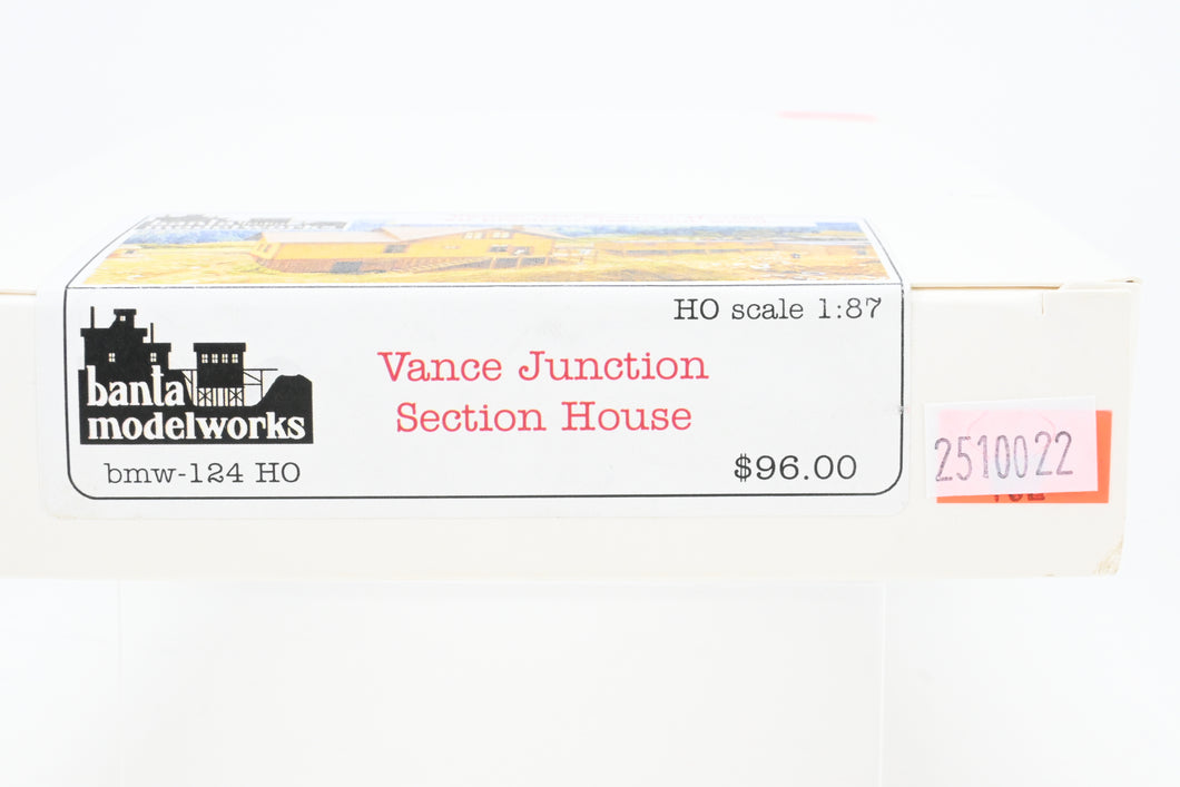 HOn3 Banta Model Works bmw-124 RGS - Rio Grande Southern Vance Junction Section House Kit: