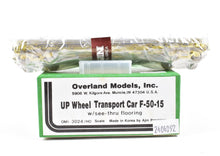 Load image into Gallery viewer, HO Brass OMI - Overland Models, Inc. UP - Union Pacific Wheel Transport Car F-50-15 Brand New!
