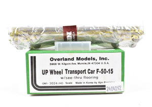 HO Brass OMI - Overland Models, Inc. UP - Union Pacific Wheel Transport Car F-50-15 Brand New!