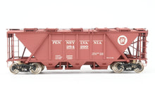 Load image into Gallery viewer, O Brass PSC - Precision Scale Co. PRR- Pennsylvania Railroad H-30 70-Ton Covered Hopper, Factory Painted Red No. 254290
