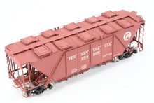 Load image into Gallery viewer, O Brass PSC - Precision Scale Co. PRR- Pennsylvania Railroad H-30 70-Ton Covered Hopper, Factory Painted Red No. 254290
