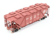 Load image into Gallery viewer, O Brass PSC - Precision Scale Co. PRR- Pennsylvania Railroad H-30 70-Ton Covered Hopper, Factory Painted Red No. 254290
