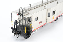 Load image into Gallery viewer, HO Brass OMI - Overland Models, Inc. KCS - Kansas City Southern Bay Window Caboose #323 to 358 Plated Custom Finished No. 343
