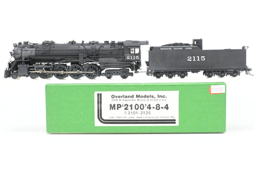 HO Brass OMI - Overland Models, Inc. MP - Missouri Pacific 2100 Class 4-8-4 Custom Painted as No. 2115