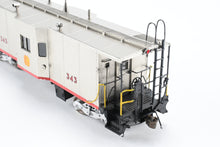 Load image into Gallery viewer, HO Brass OMI - Overland Models, Inc. KCS - Kansas City Southern Bay Window Caboose #323 to 358 Plated Custom Finished No. 343
