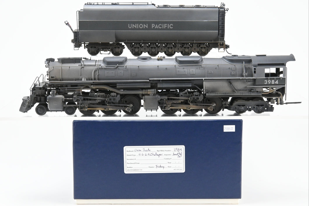 O Brass Sunset Models Third Rail UP - Union Pacific 4-6-6-4 Challenger FP No. 3984 Weathered REBOXX