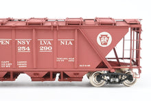 Load image into Gallery viewer, O Brass PSC - Precision Scale Co. PRR- Pennsylvania Railroad H-30 70-Ton Covered Hopper, Factory Painted Red No. 254290
